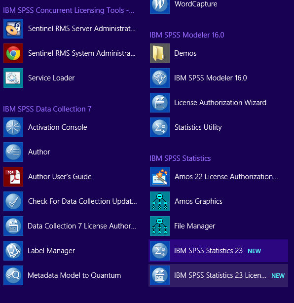 Windows 8 Start Menu Screenshot