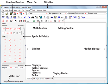 Screen shot with call outs sw web